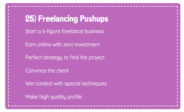 Freelancing Pushups